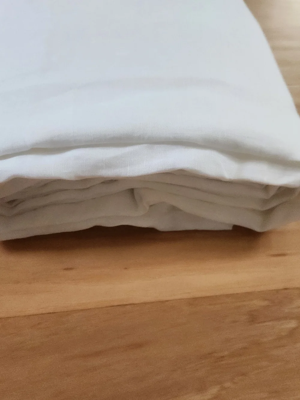 Linen King Duvet Cover - Snow White